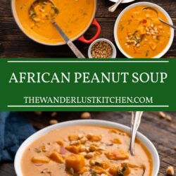 African Peanut Soup Recipe Pin