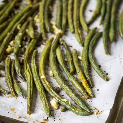 Oven Roasted Green Beans