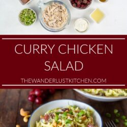 Curry Chicken Salad Recipe Pin