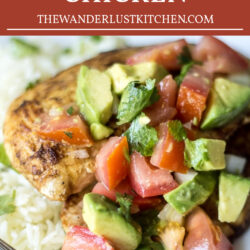 Garlic Lime Chicken Recipe Pin