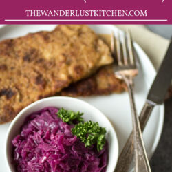 German Red Cabbage Recipe Pin