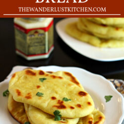 Indian Naan Bread Recipe Pin