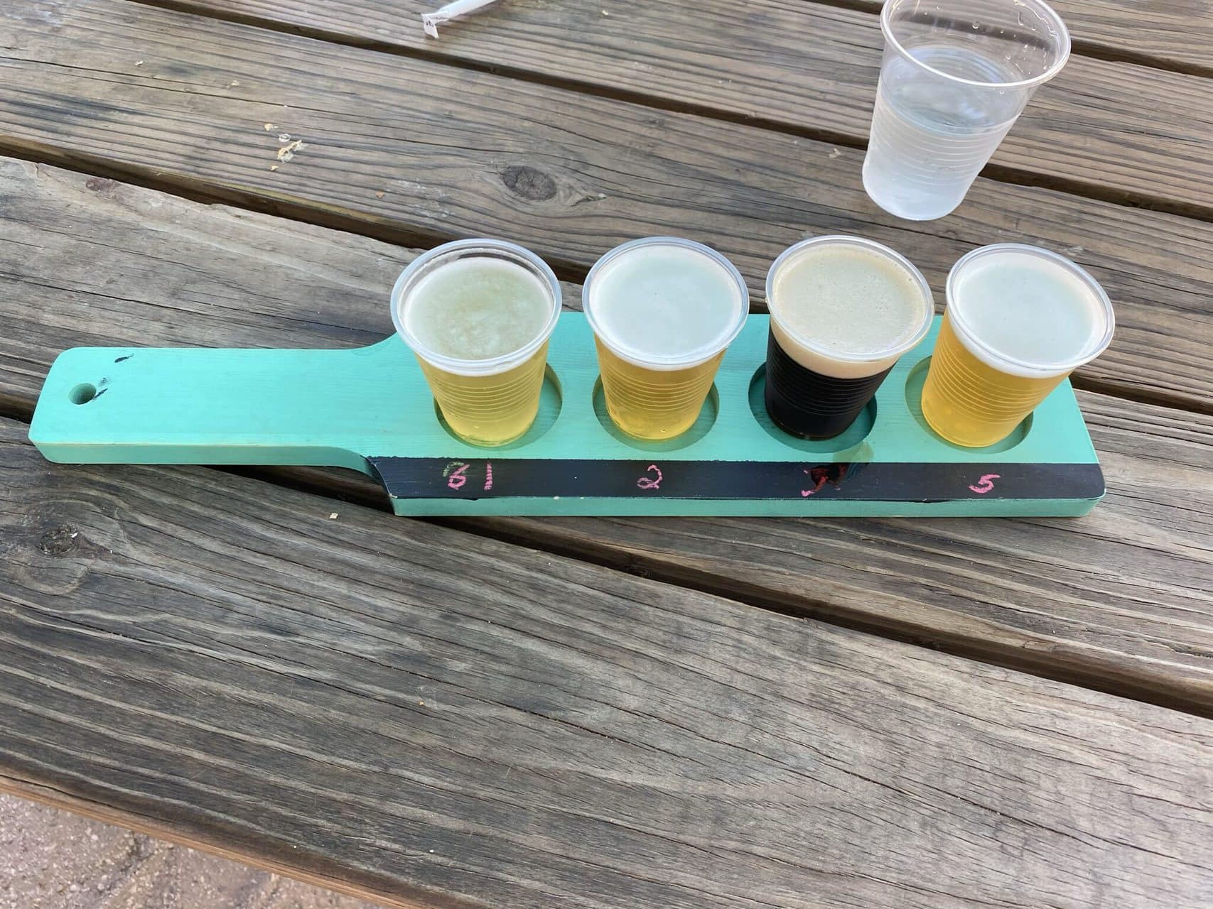 Islamorada Brewery and Distillery Beer Flight