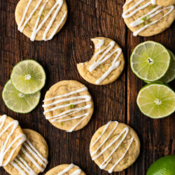 Experience the tart and sweetness of these Key Lime Cookies! They're soft, chewy cookies with a zesty and sweet frosting everyone will love!
