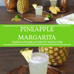 Pineapple Margarita Recipe Pin