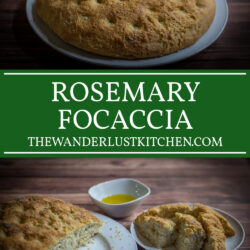 Rosemary Focaccia Recipe Pin